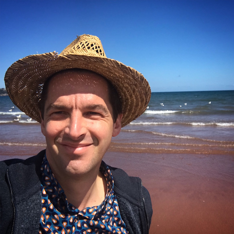 Enjoying the sea in Paignton